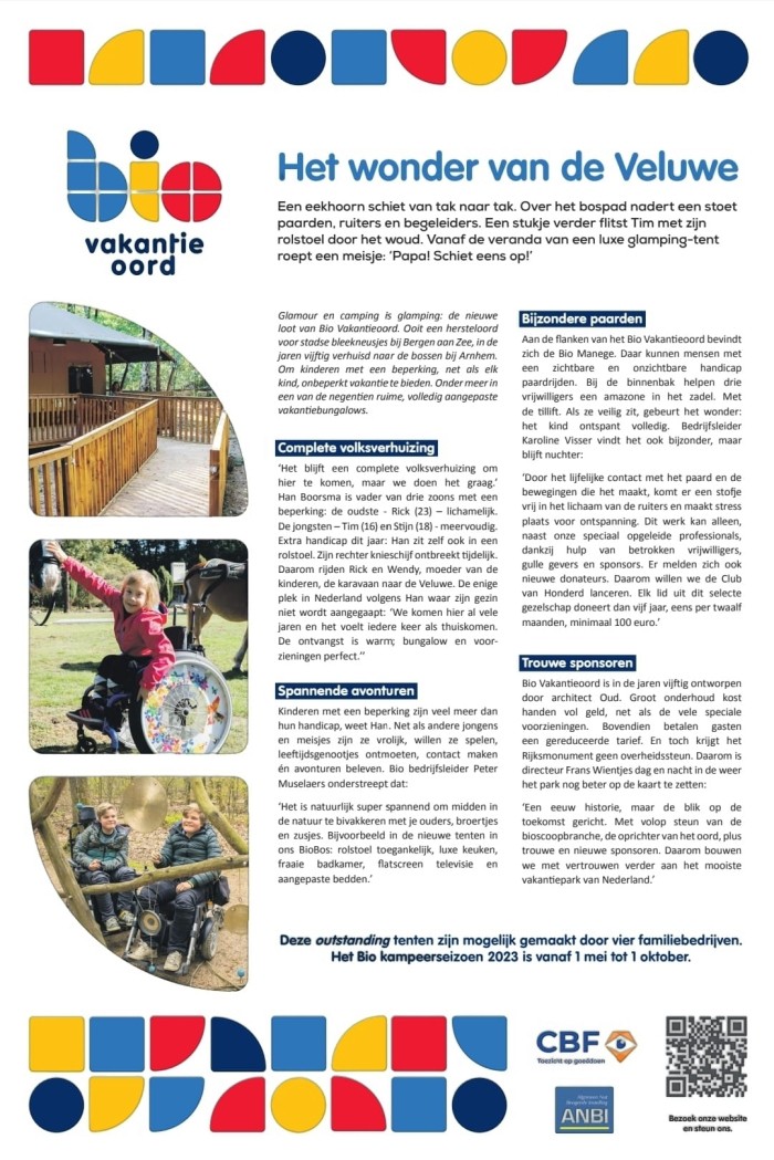 Advertorial Bio Vakantieoord - NRC